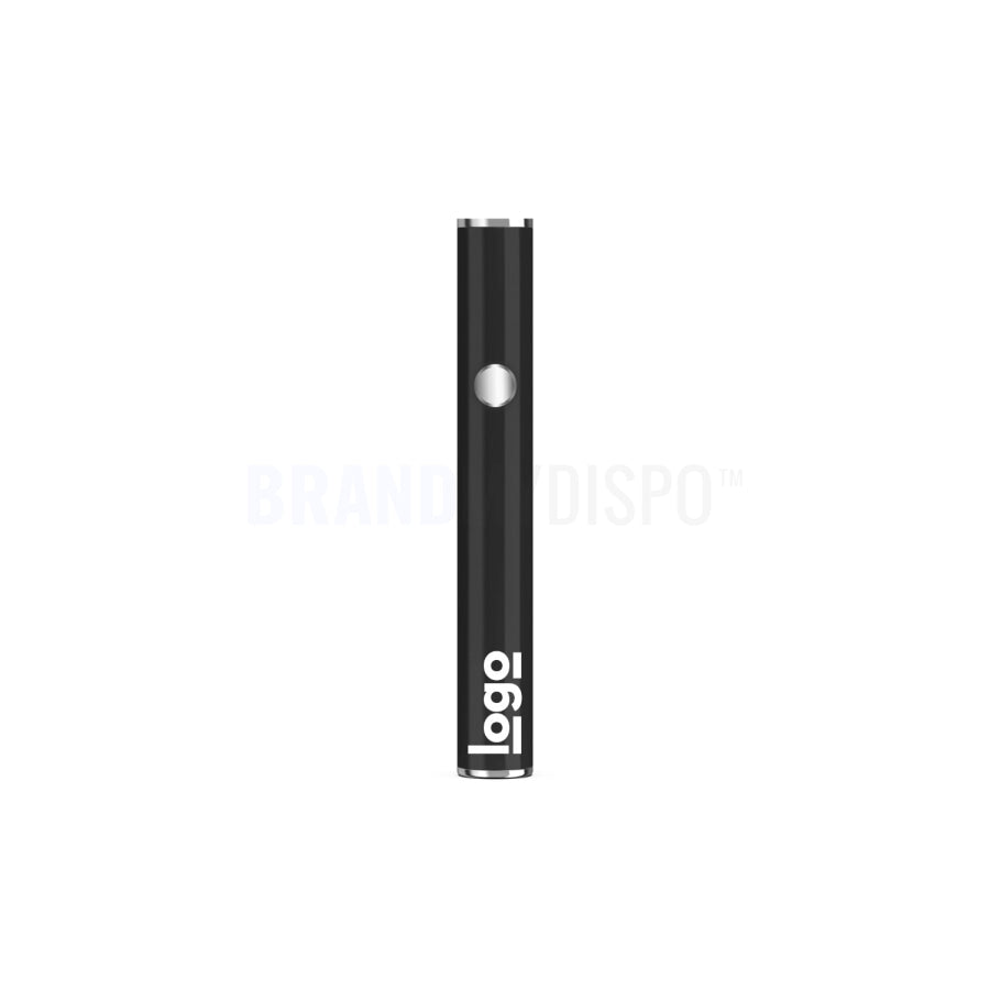 Custom Vape Pen Batteries With Button - Black