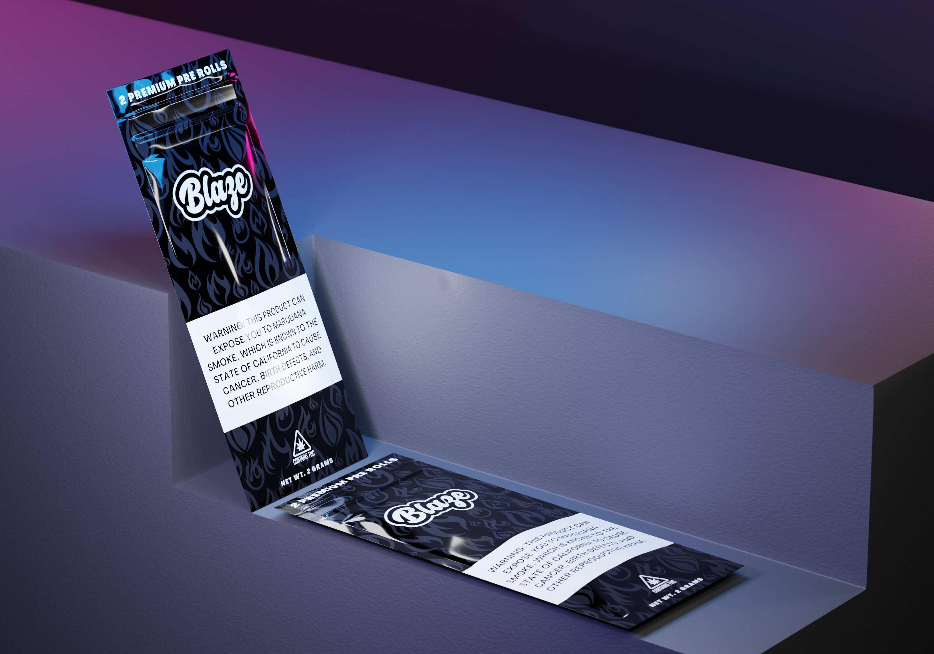 Custom blunt packaging