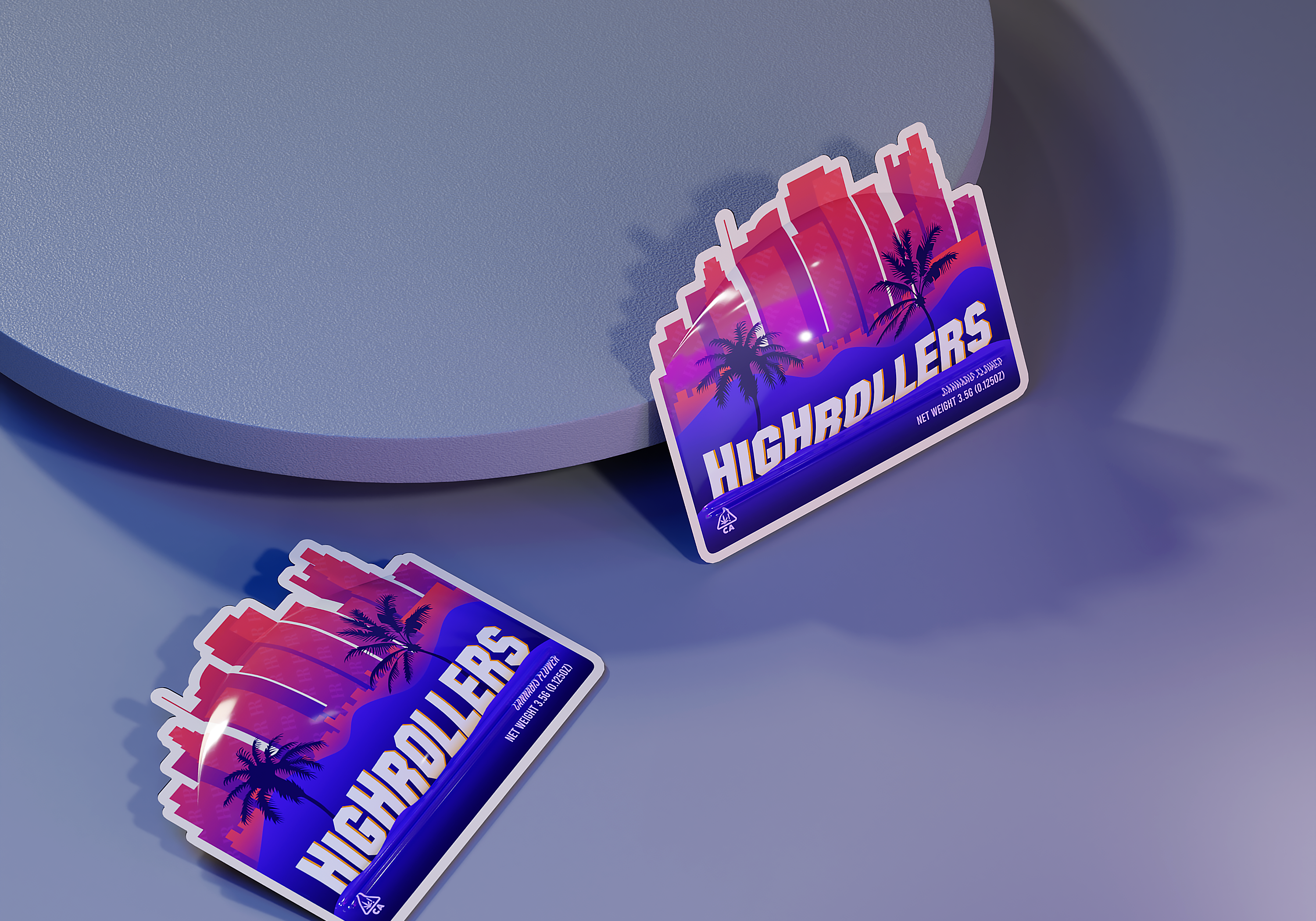 die cut custom shape mylar bag