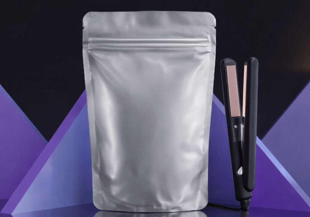 seal mylar bags hair straightener