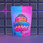 birthday cake strain packaging bags