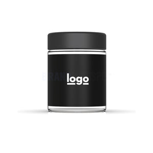 Custom Labeled Plastic Pet Jars - 120Ml (1/4)