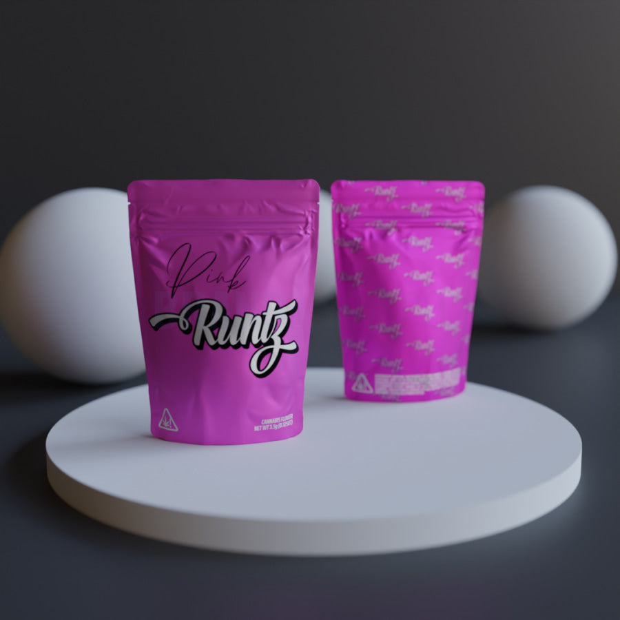 Pink Runtz Mylar Bags (1/8)
