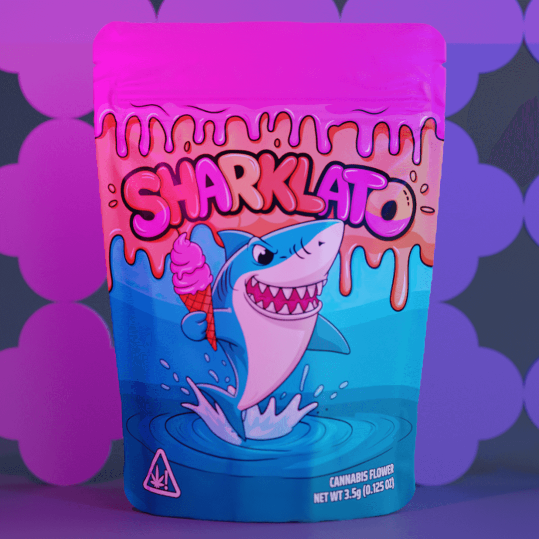 sharklato mylar bags