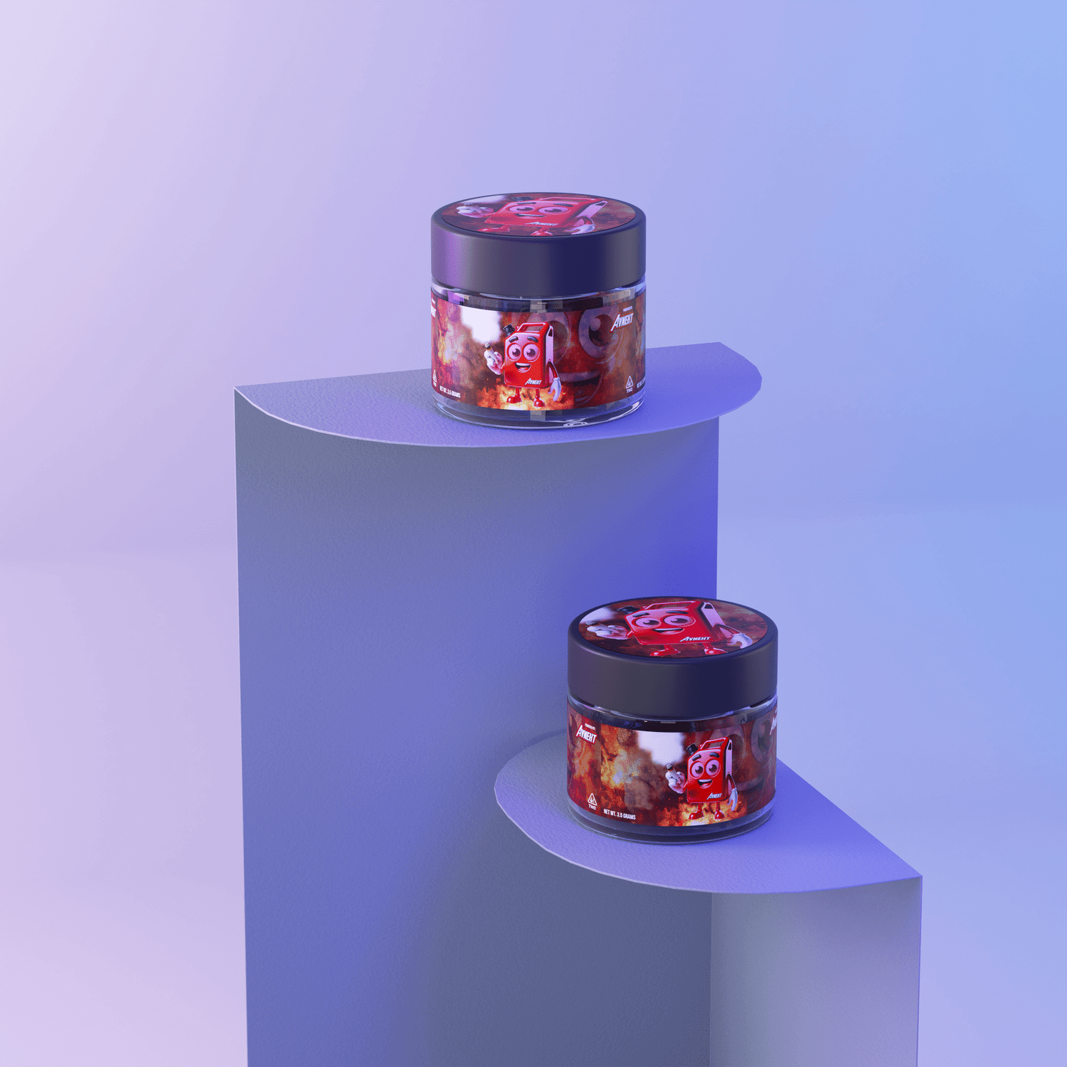 custom weed jars